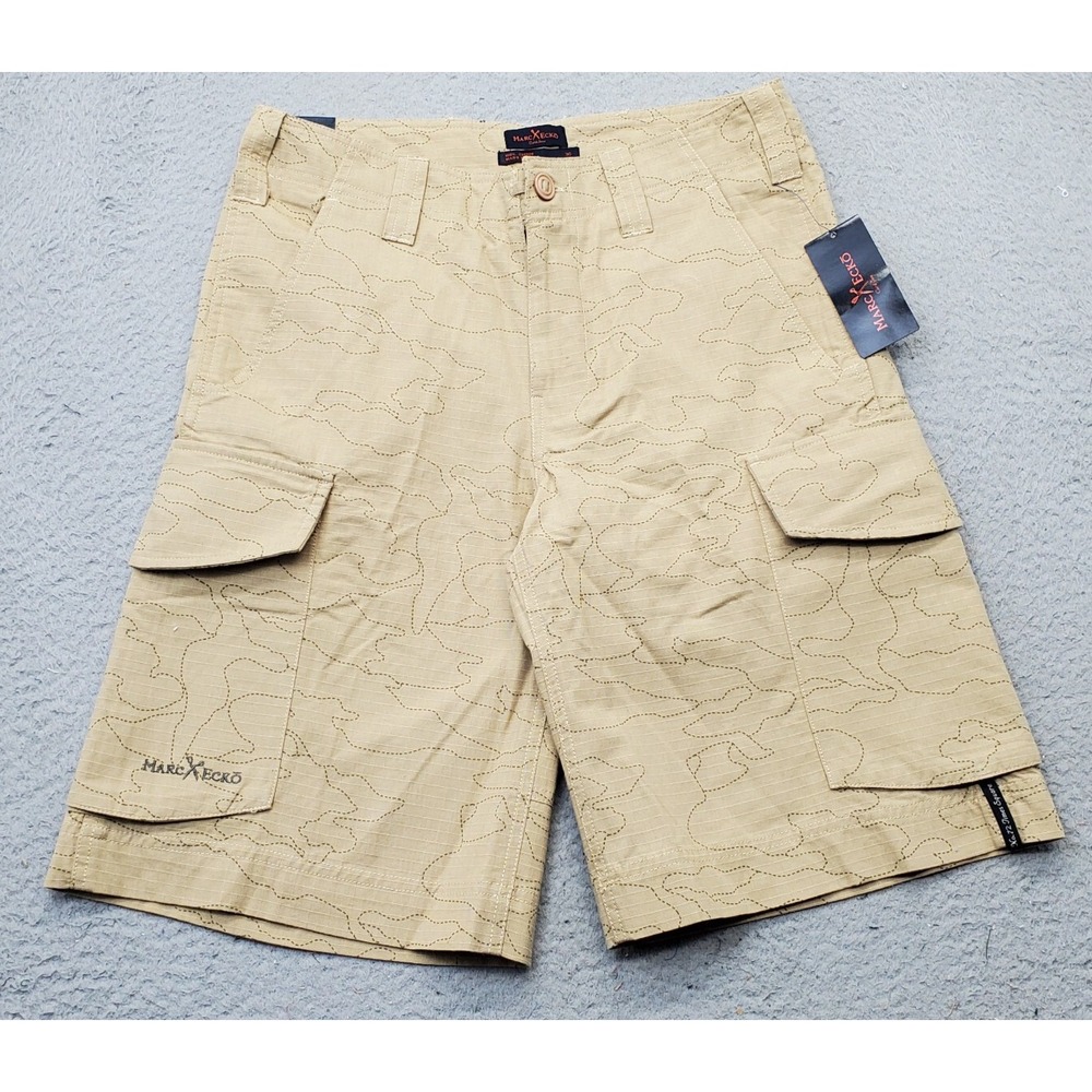 Marc Ecko Cut Sew Cargo Shorts Men's 30 Multicolor High Rise Regular Fit Outdoor